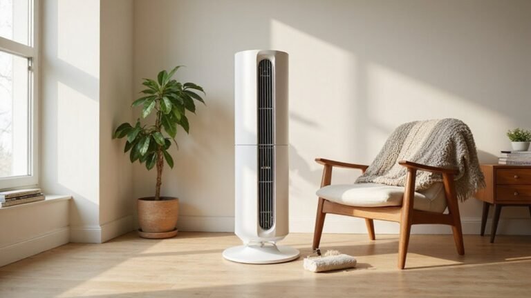 clean dreo tower fan