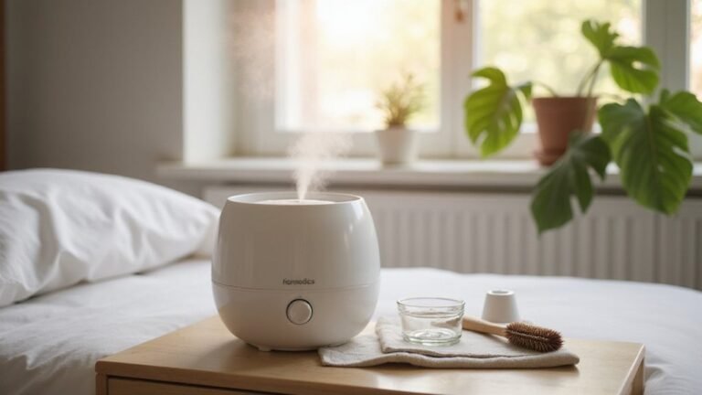 clean humidifier regularly