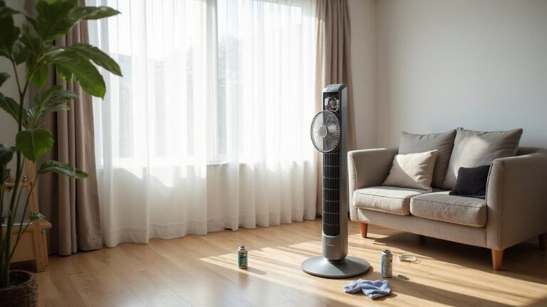 cleaning holmes tower fan