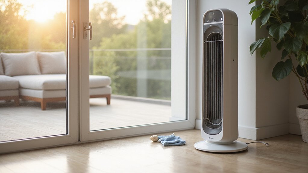 cleaning lasko fan tips