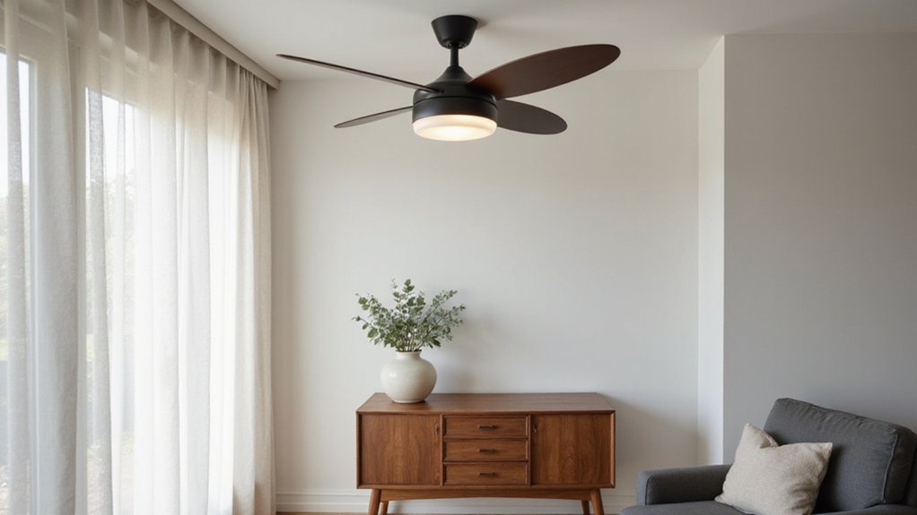 compact ceiling fan lighting