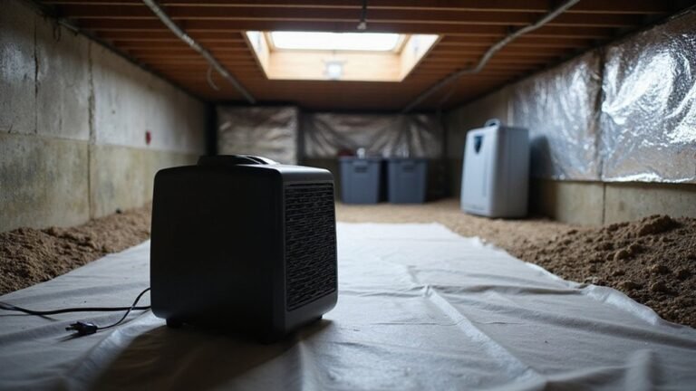crawl space heater options
