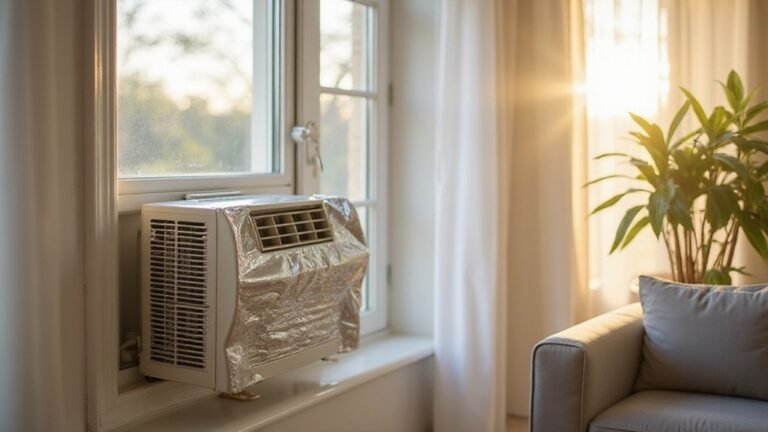 effective window ac insulation