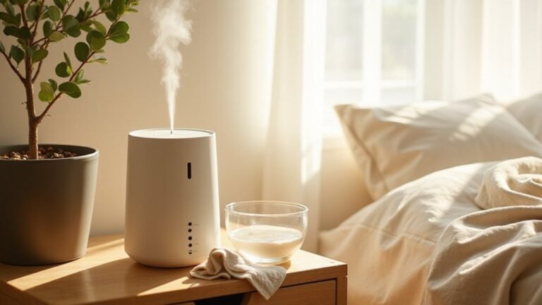 humidifier cleaning with vinegar