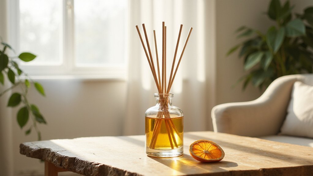 scent releases through evaporation