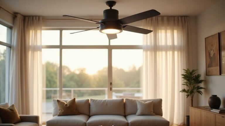 top black ceiling fans