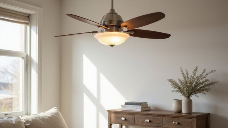 top fan light fixtures
